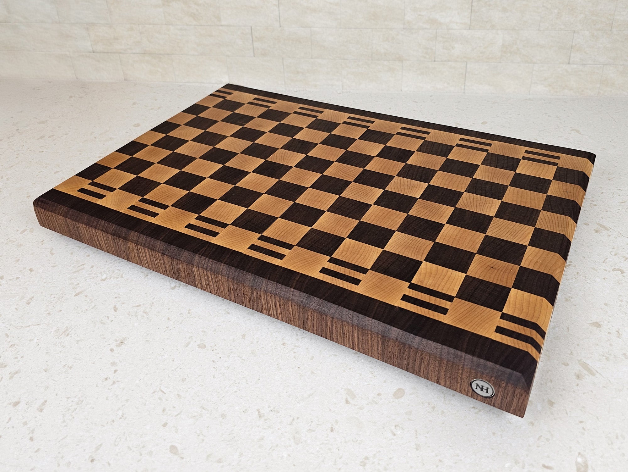 Signature Checkerboard | Walnut & Maple | Medium