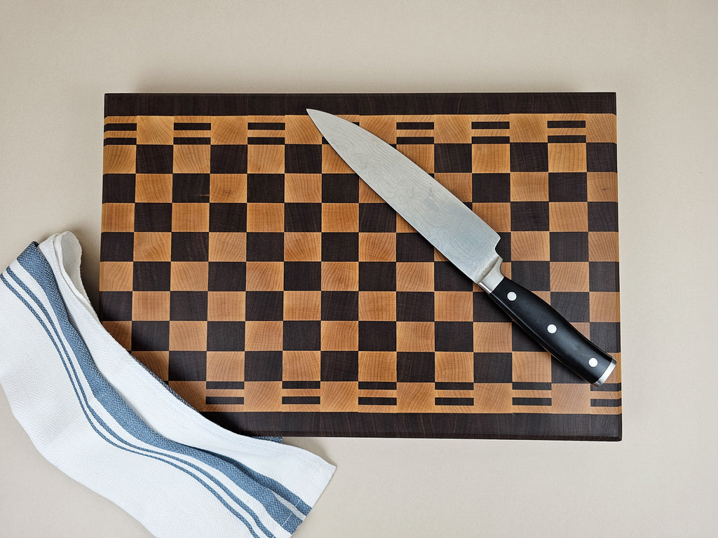 Signature Checkerboard | Walnut & Maple | Medium