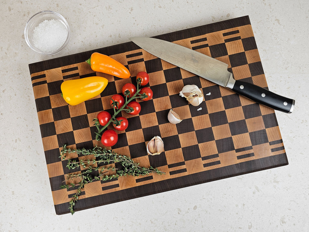 Signature Checkerboard | Walnut & Maple | Medium