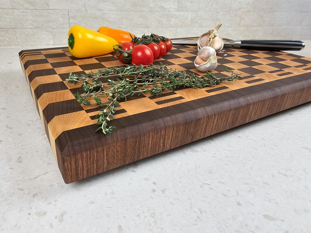 Signature Checkerboard | Walnut & Maple | Medium