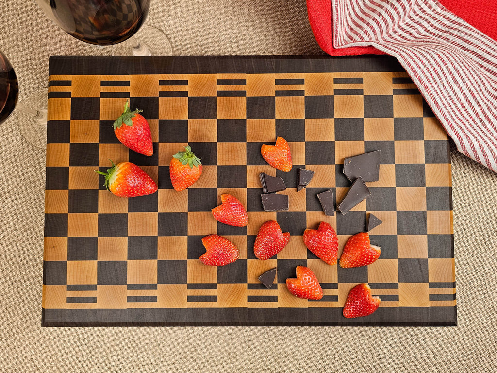 Signature Checkerboard | Walnut & Maple | Medium