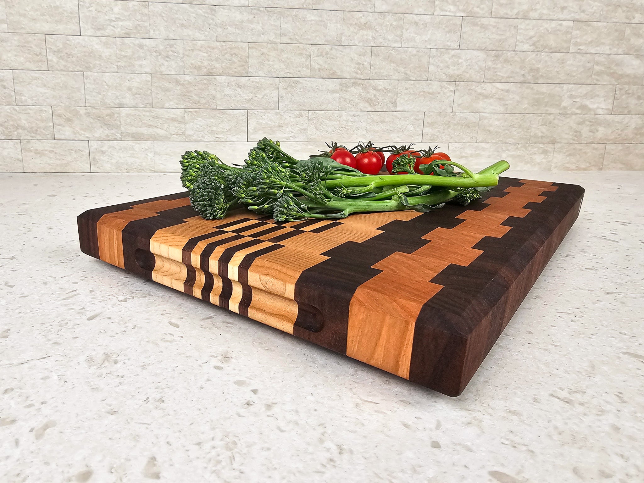 Signature Mosaic Board | Walnut, Maple & Cherry | Small