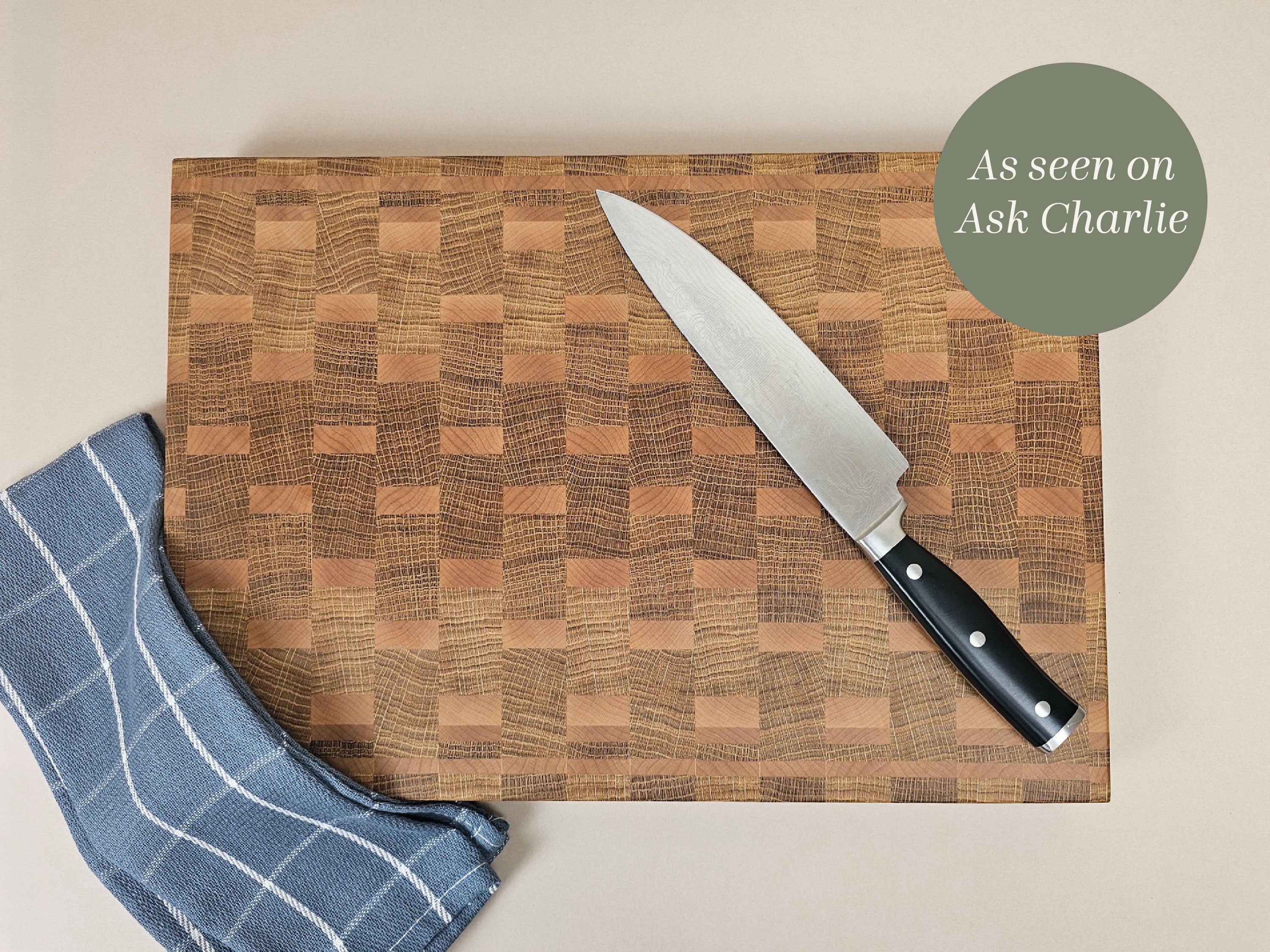 Heritage Mosaic Board | Oak & Maple | Medium