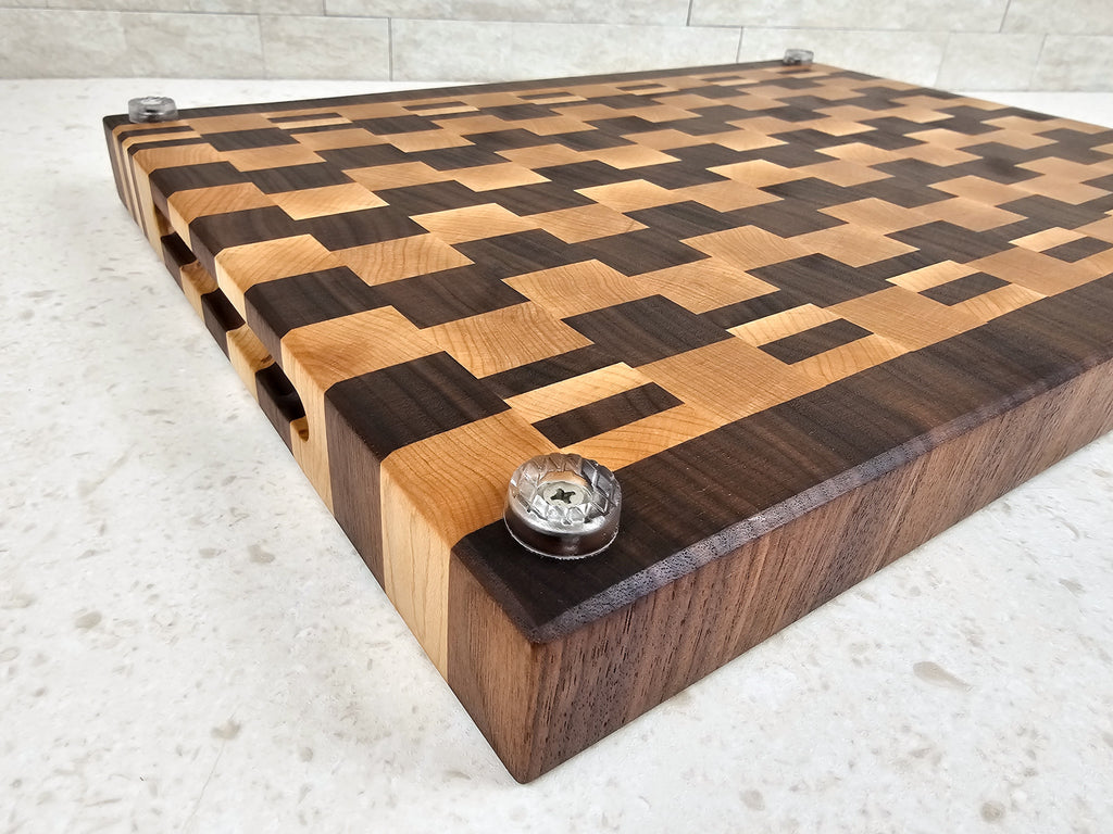 Signature Offset Checkerboard | Walnut & Maple | Medium