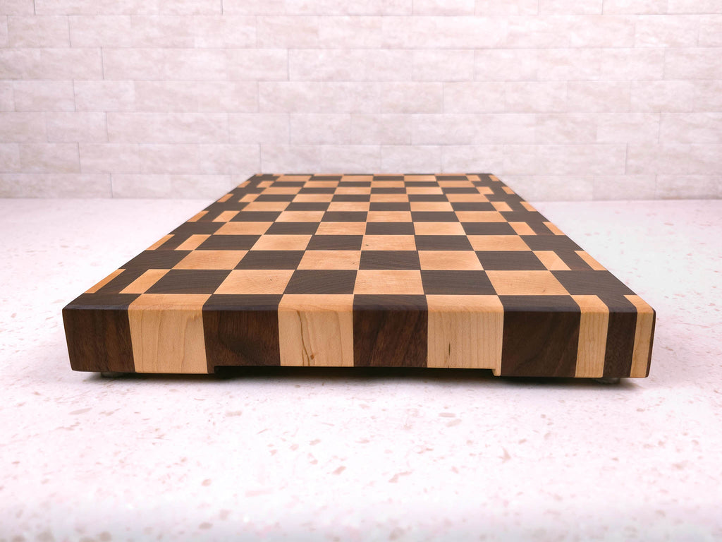 Almost Perfect | Walnut & Maple Checkerboard | Large