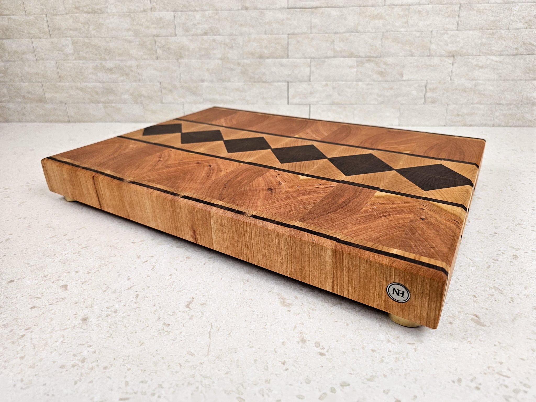 Makers Edition Diamond Board | Cherry, Maple & Walnut | Medium