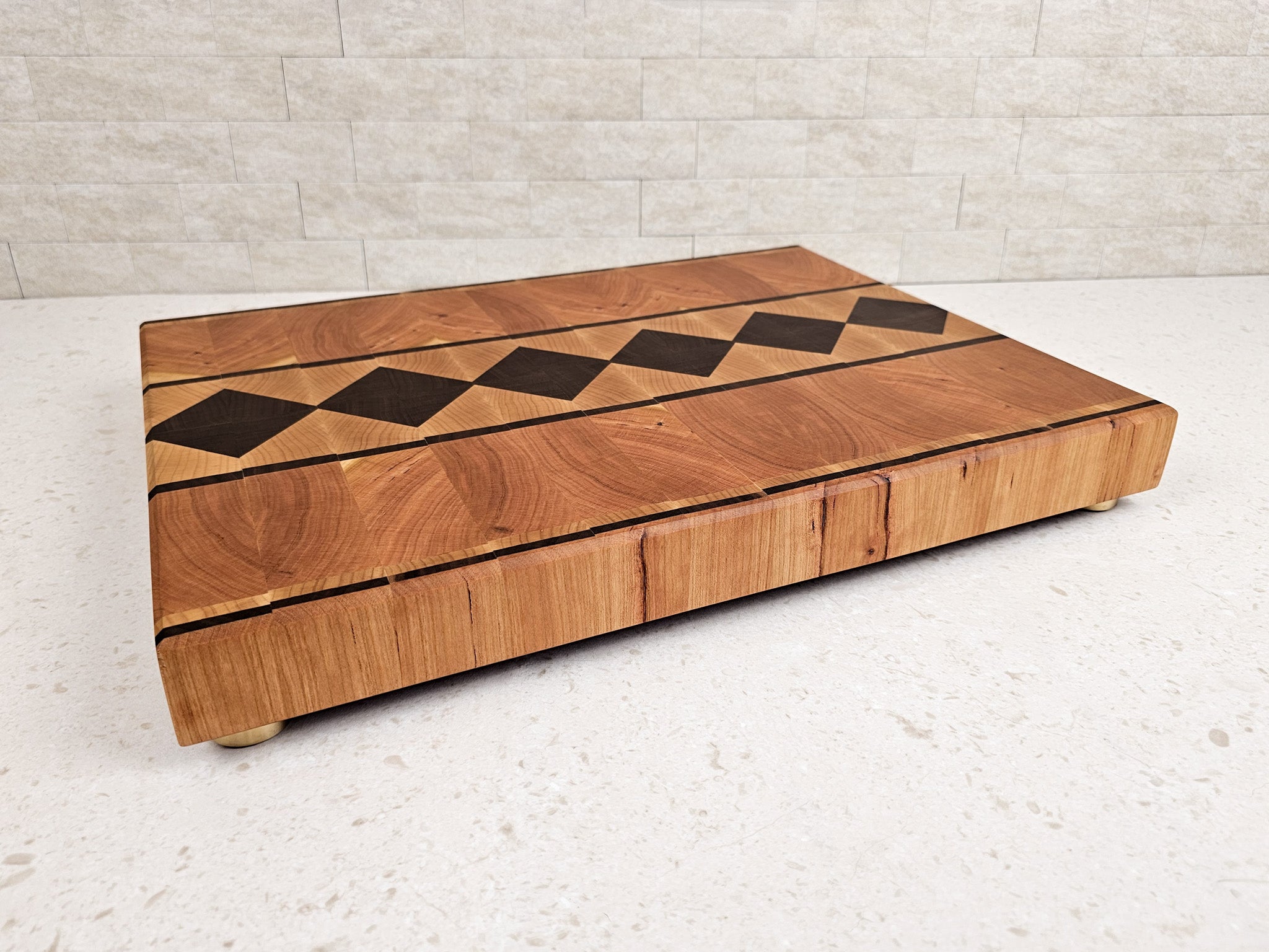 Makers Edition Diamond Board | Cherry, Maple & Walnut | Medium