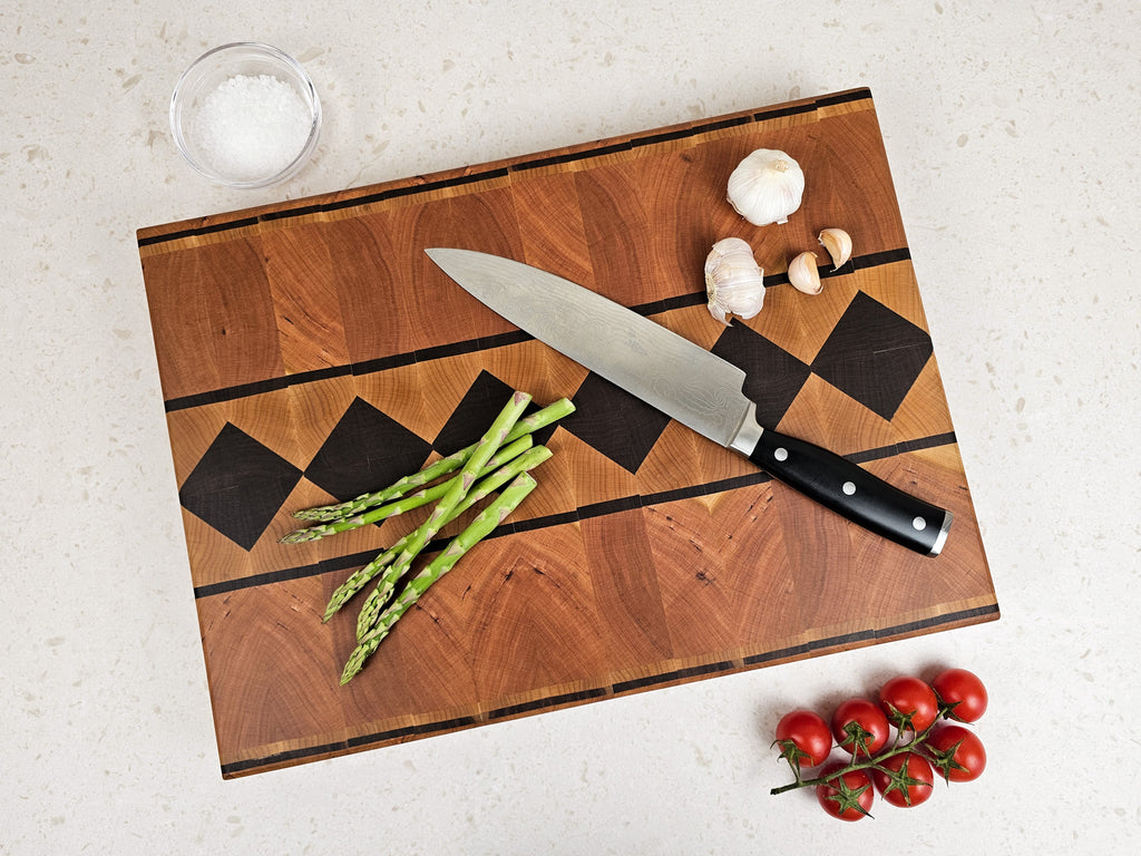 Makers Edition Diamond Board | Cherry, Maple & Walnut | Medium