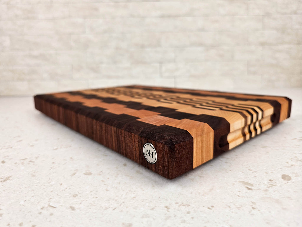 Signature Mosaic | Walnut, Maple, Cherry | Everyday Board