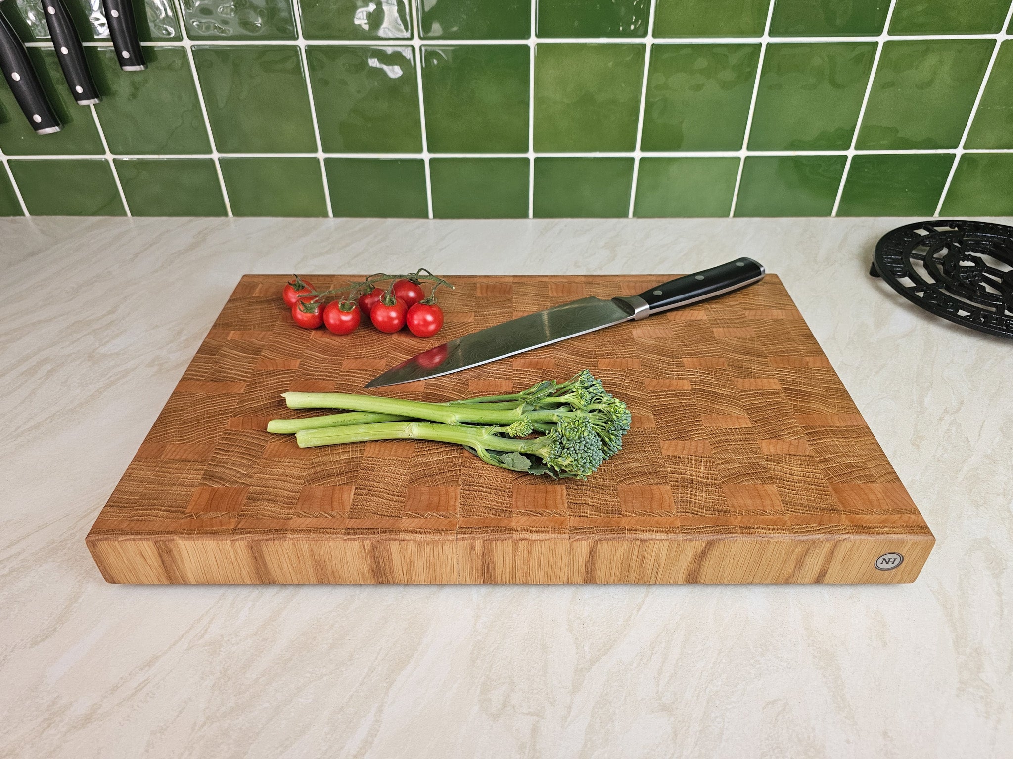 Perfectly Imperfect | Oak & Maple Mosaic Board | Medium