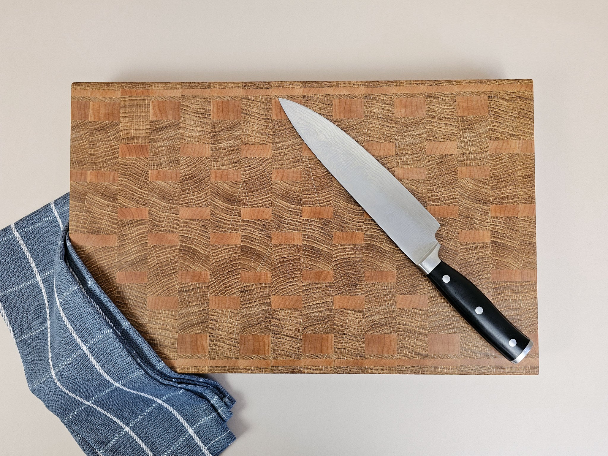 Perfectly Imperfect | Oak & Maple Mosaic Board | Medium