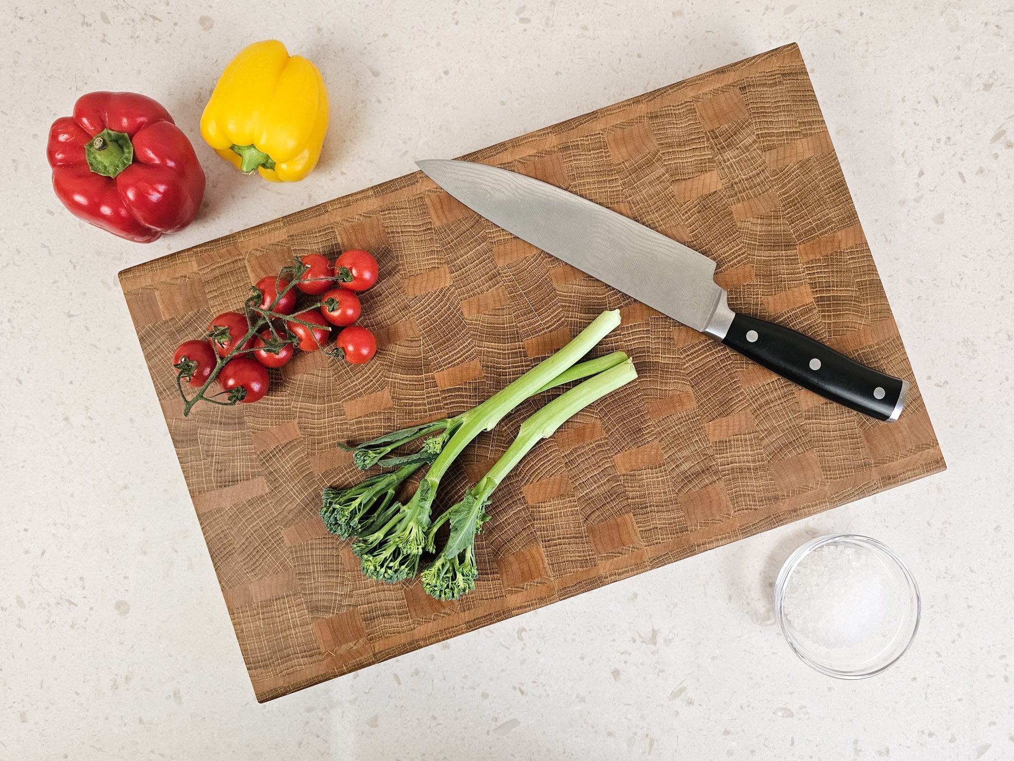 Perfectly Imperfect | Oak & Maple Mosaic Board | Medium