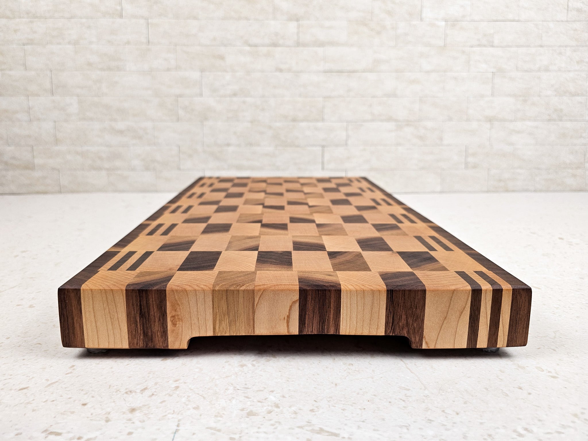 Perfectly Imperfect | Walnut & Maple Checkerboard | Medium