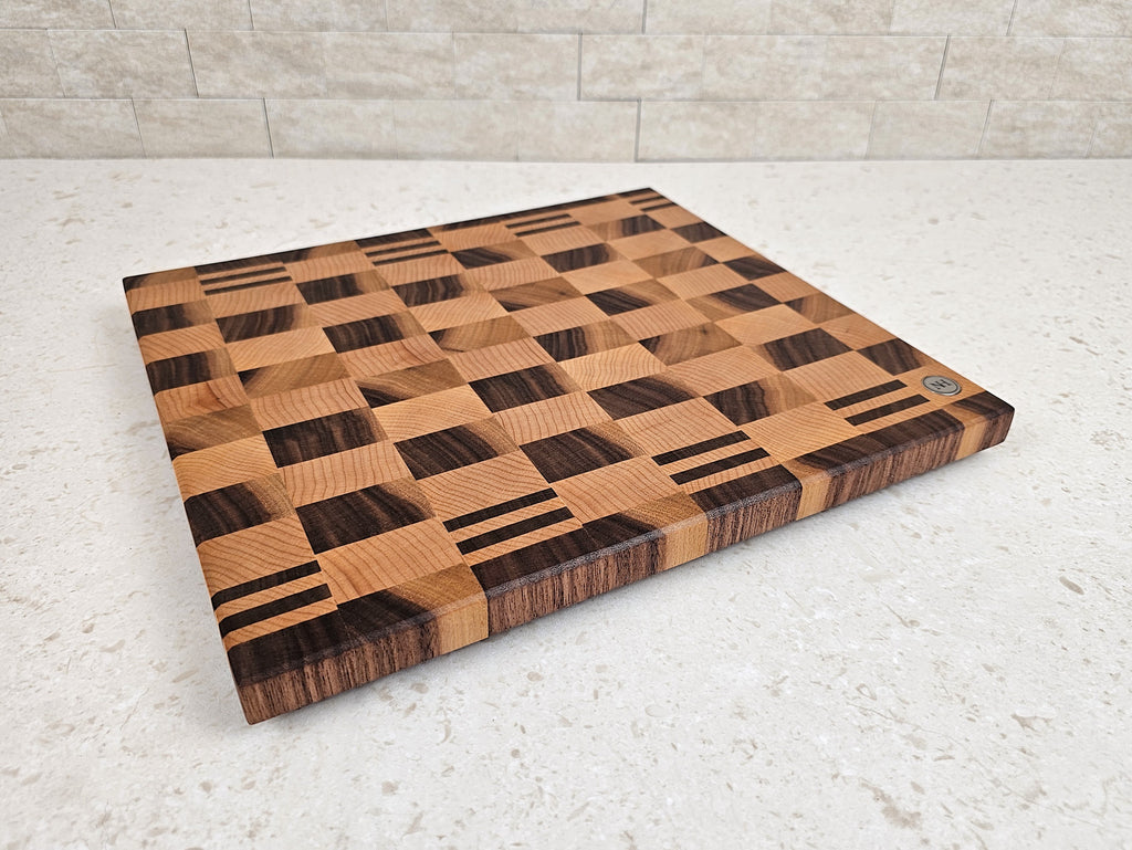 Character Checkerboard | Walnut & Maple | Small