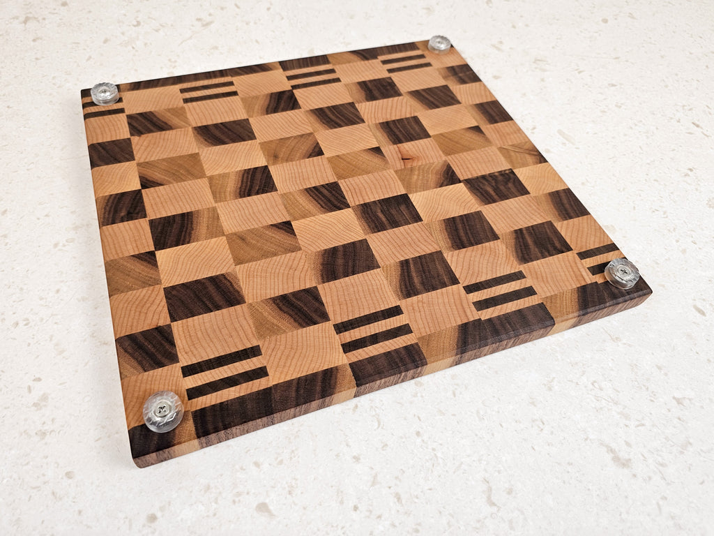 Character Checkerboard | Walnut & Maple | Small