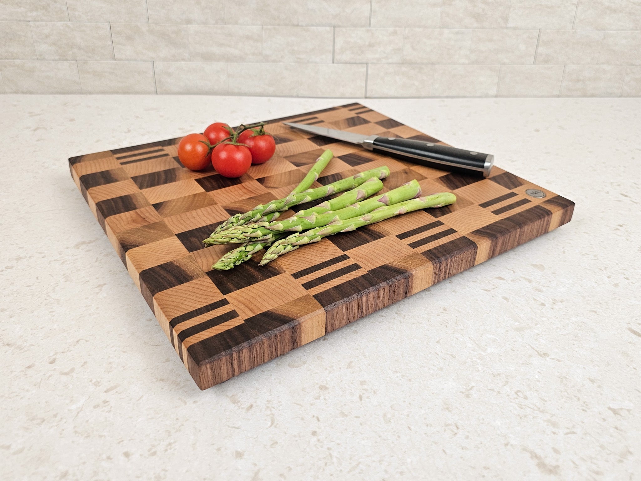 Character Checkerboard | Walnut & Maple | Small