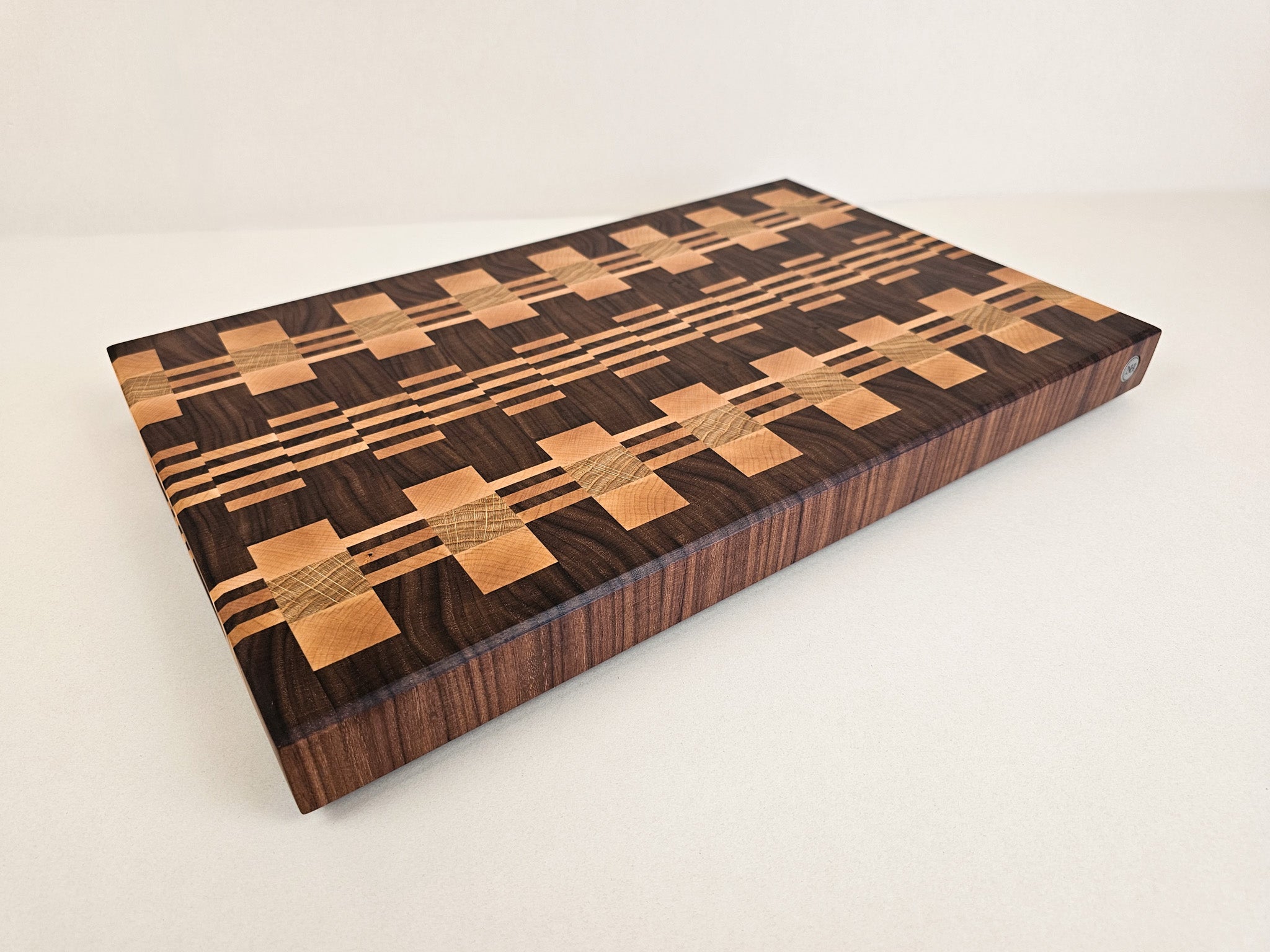 Perfectly Imperfect | Walnut, Maple & Oak Pattern Board | Medium
