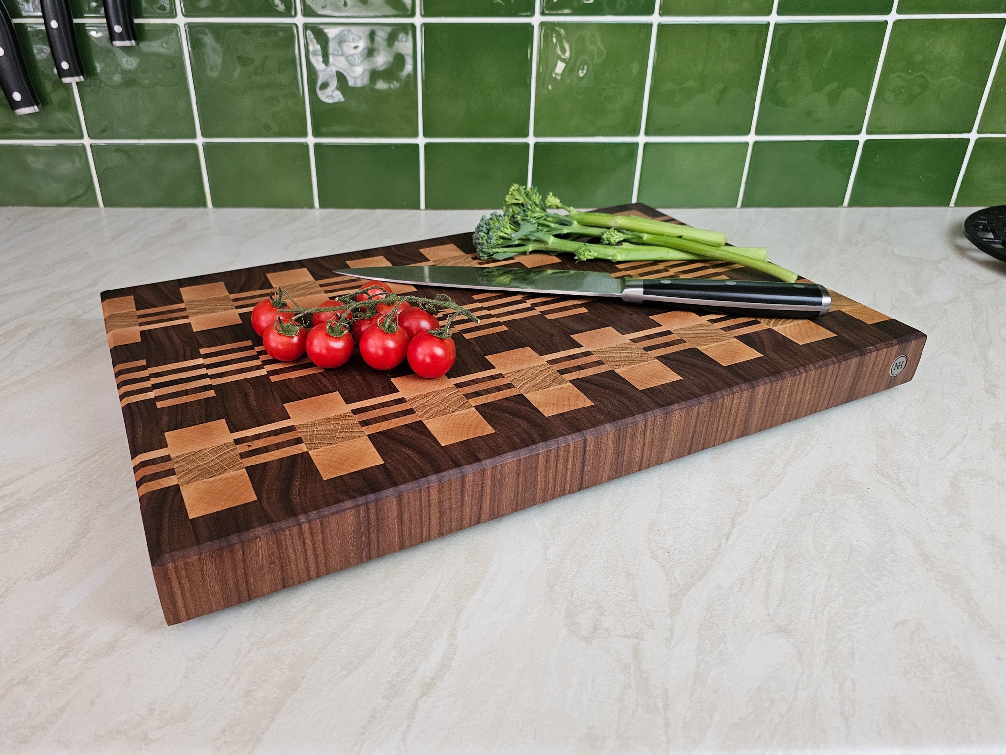 Perfectly Imperfect | Walnut, Maple & Oak Pattern Board | Medium