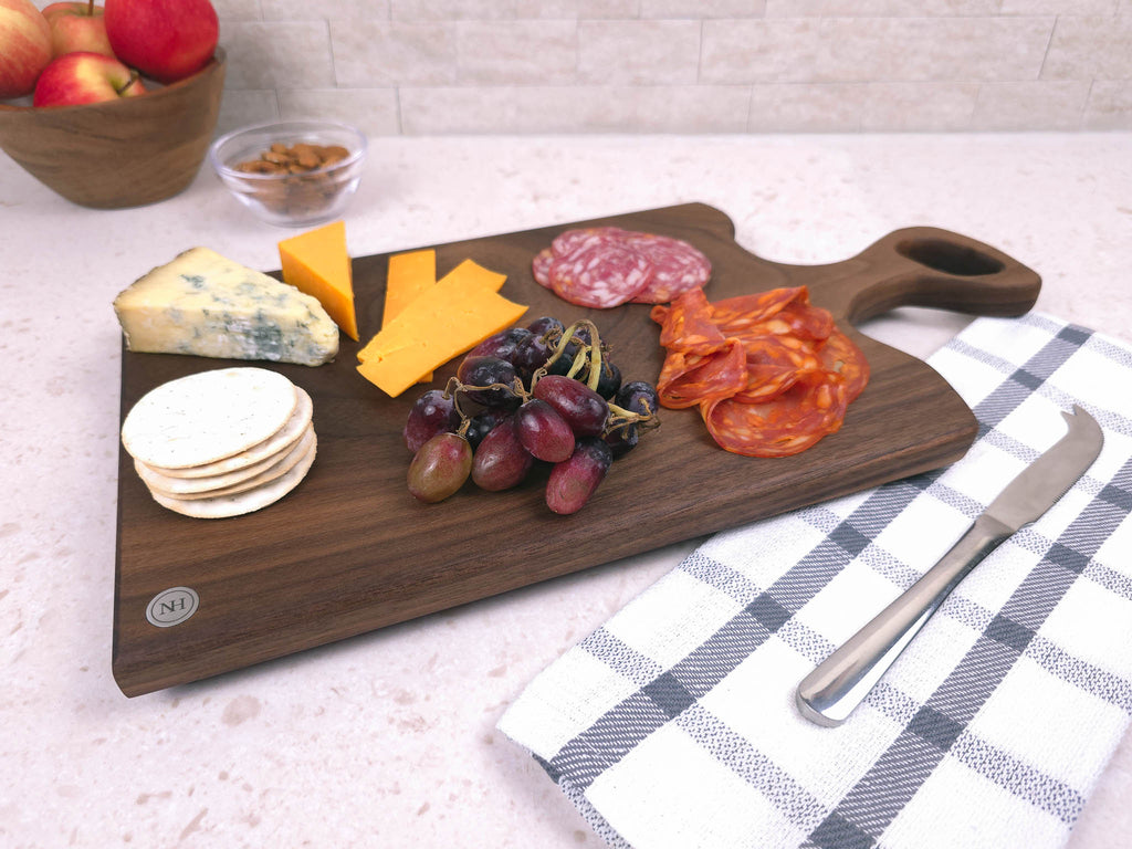 Charcuterie Paddle Board | Walnut | Compact