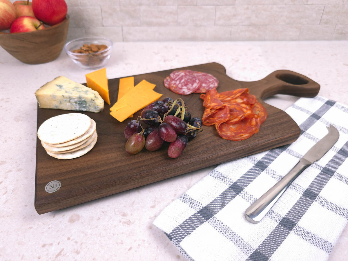 Charcuterie Paddle Board | Walnut | Compact