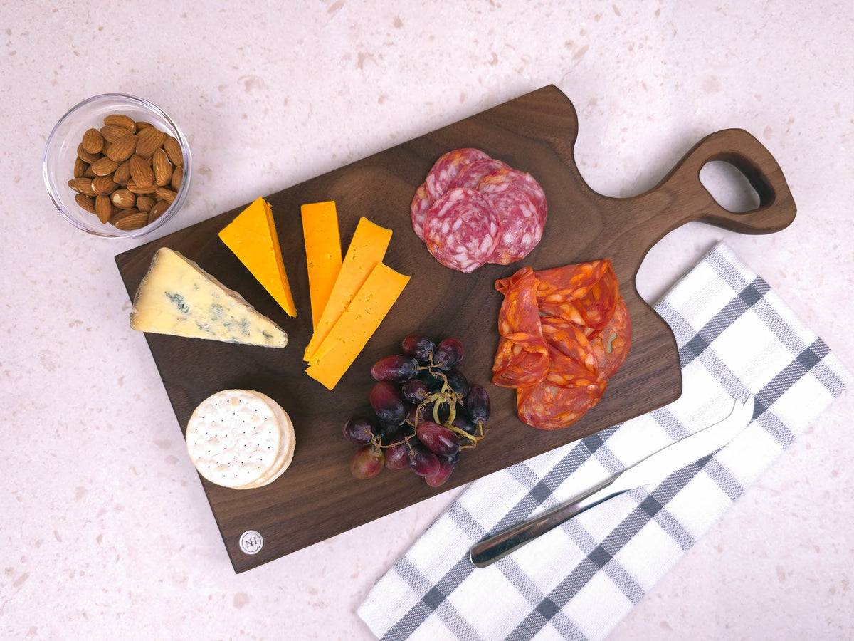 Charcuterie Paddle Board | Walnut | Compact