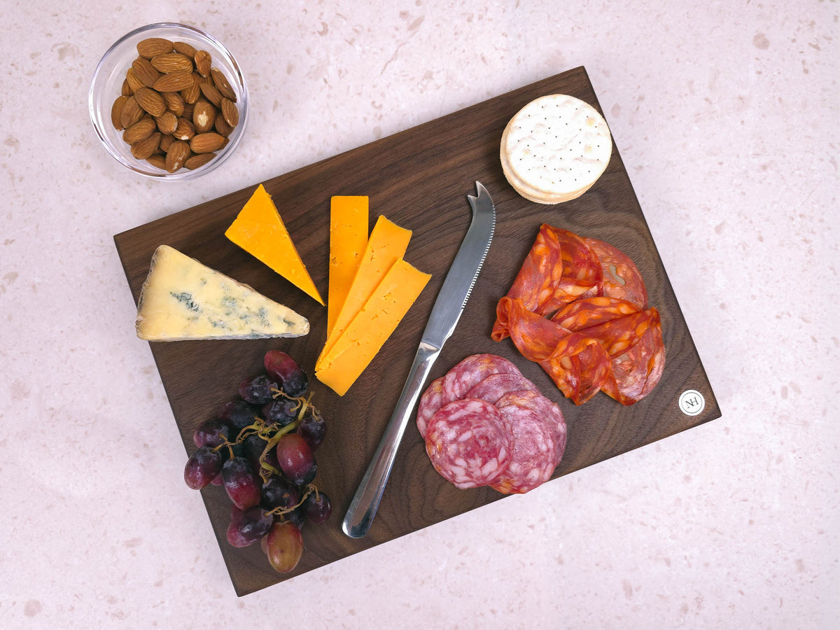 Cheese Serving Board | Walnut | Compact