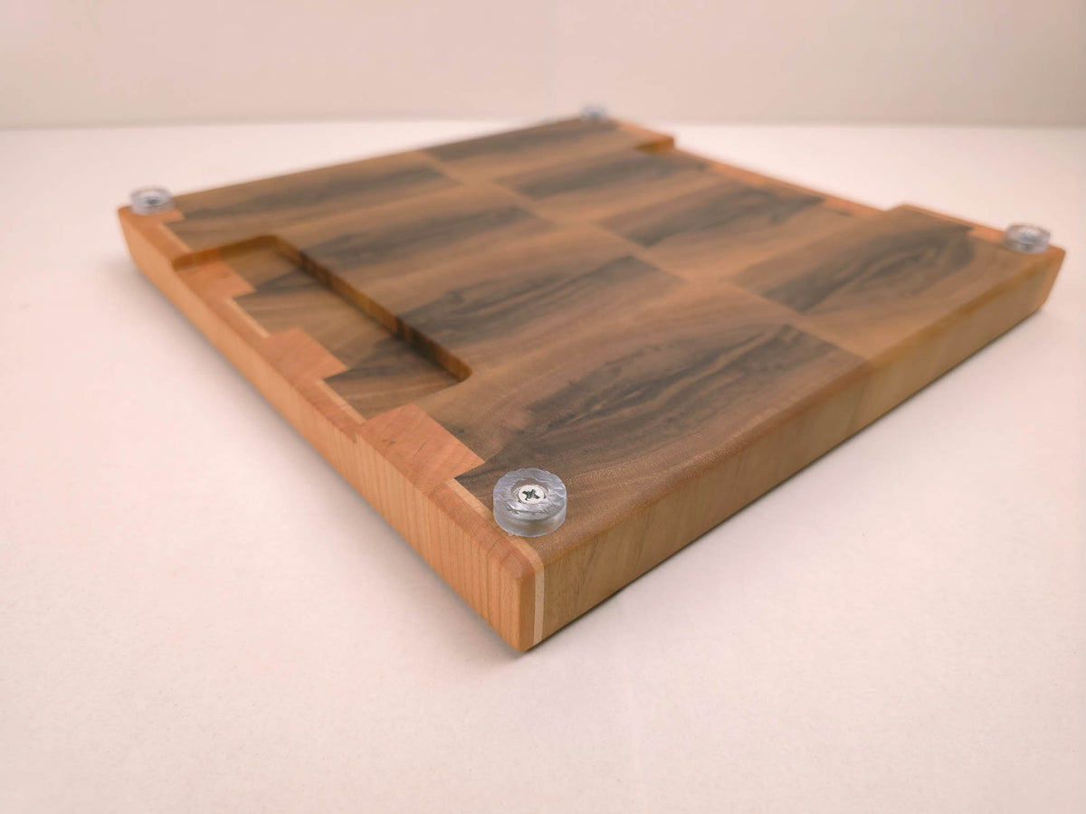 Square End-Grain | Walnut, Cherry & Maple | Everyday Board