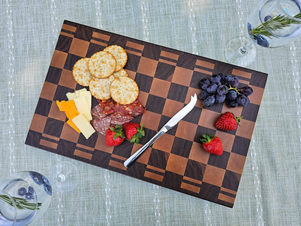 Signature Checkerboard | Walnut & Maple | Medium