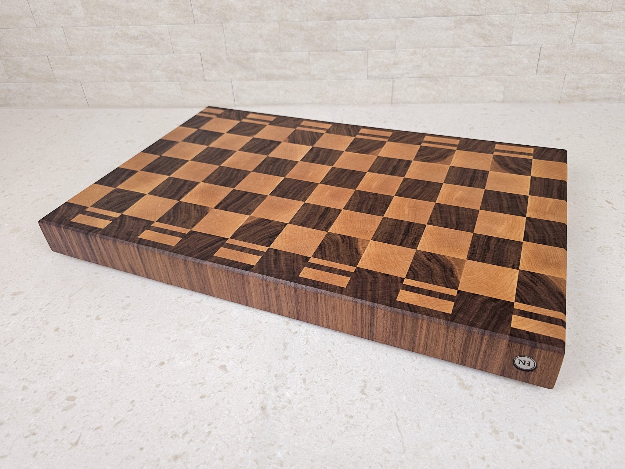 Signature Checkerboard | Walnut & Maple | Medium