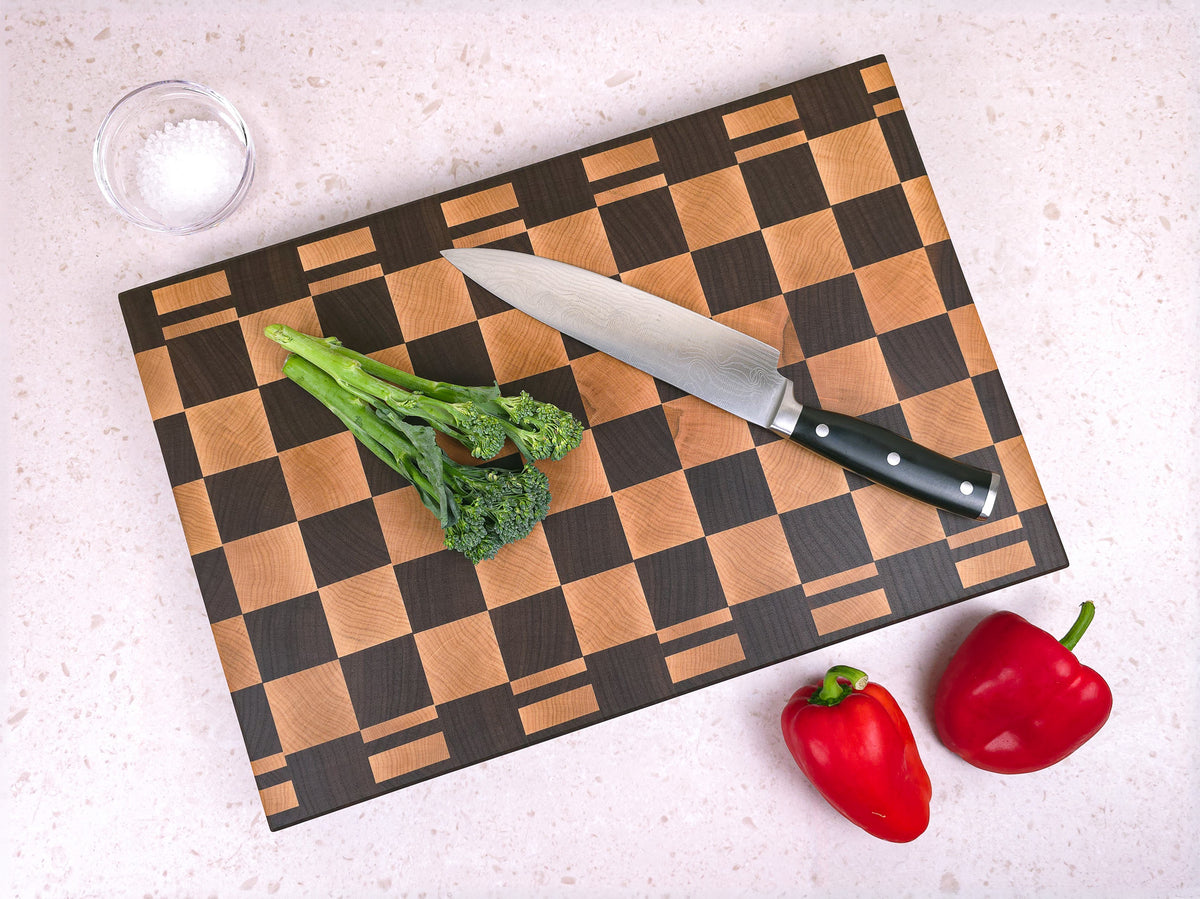 Signature Checkerboard | Walnut & Maple | Large