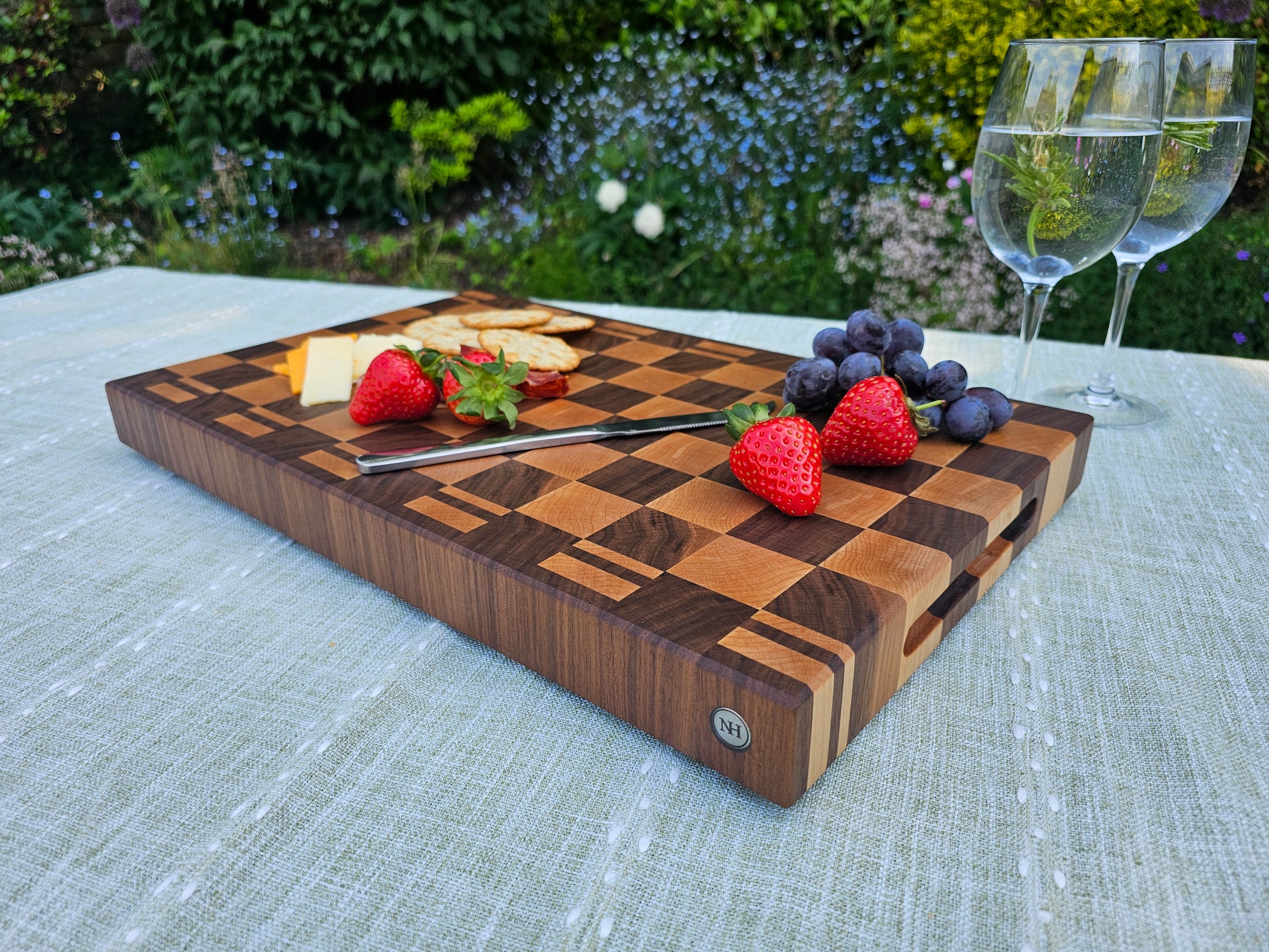 Signature Checkerboard | Walnut & Maple | Medium