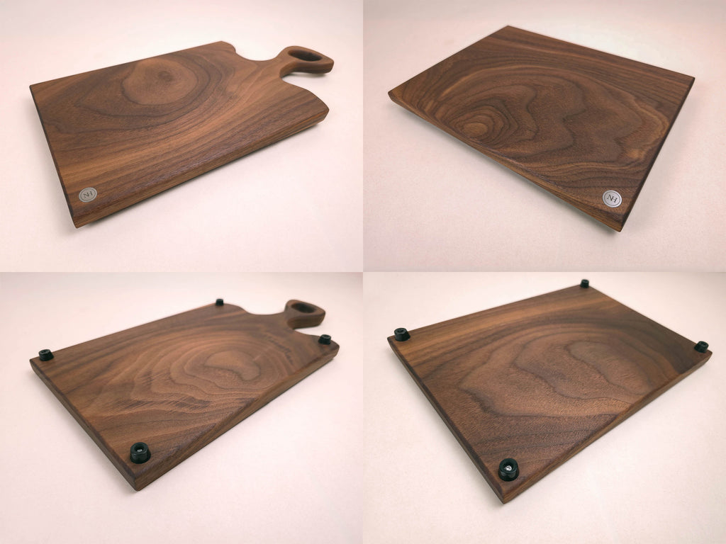 Charcuterie & Cheese Sharing Set | Two Walnut Serving Boards